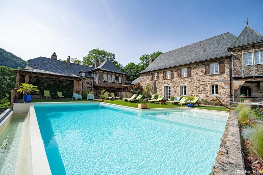 Hotel Chateau De Longcol La Fouillade Esterno foto
