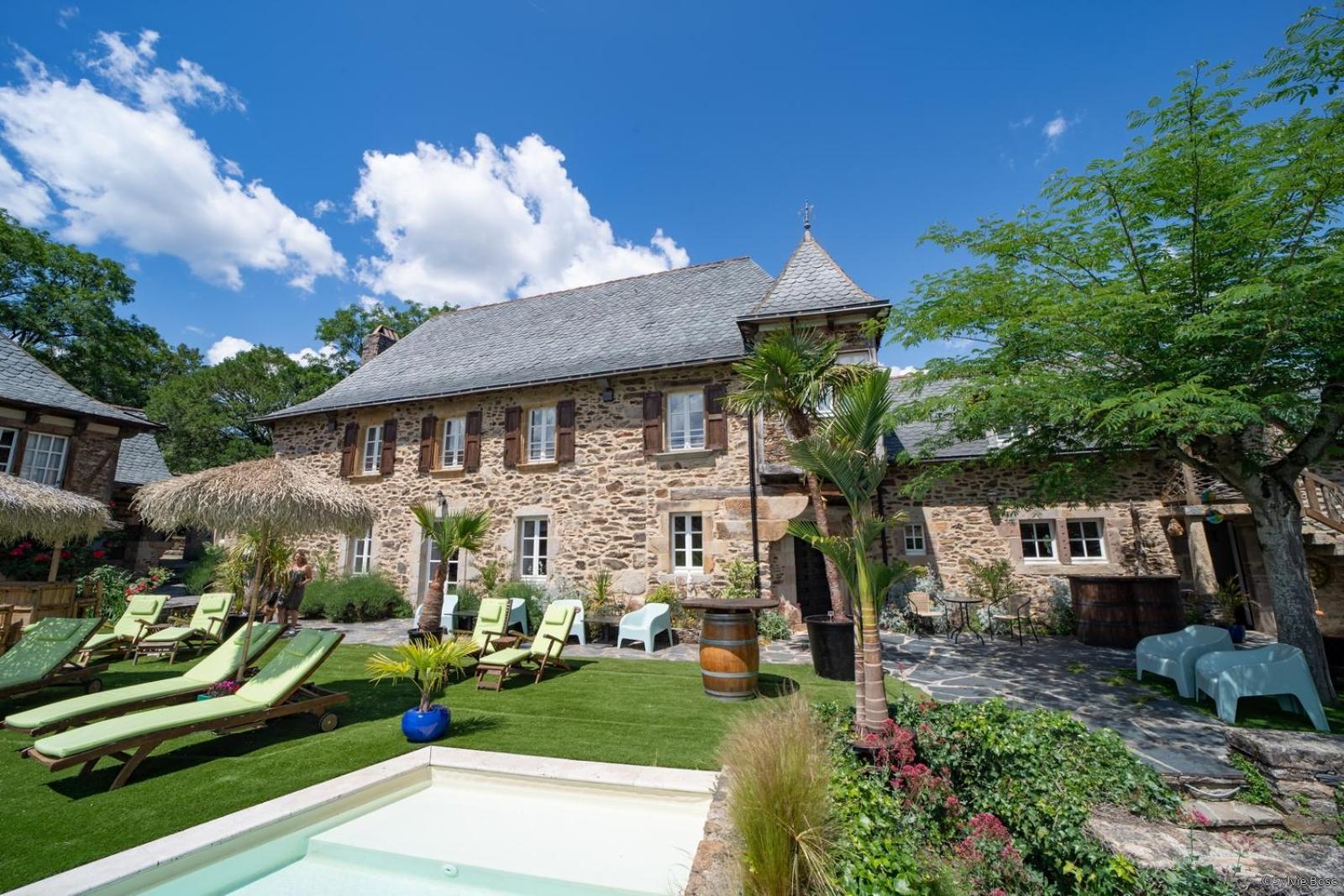 Hotel Chateau De Longcol La Fouillade Esterno foto